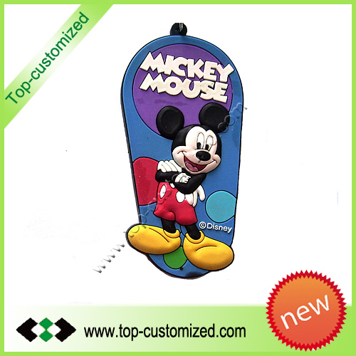 Promotional 3D pvc keyring