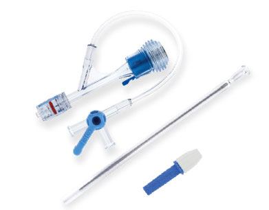 hemostasis valve push click type