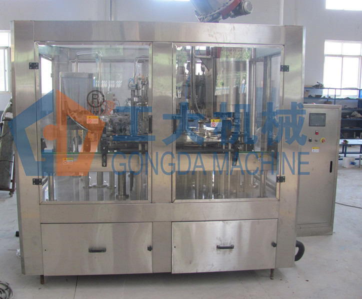 Beer filling line