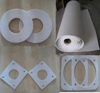 Ceramic fibre gasket
