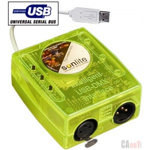 Sunlite USB-DMX box