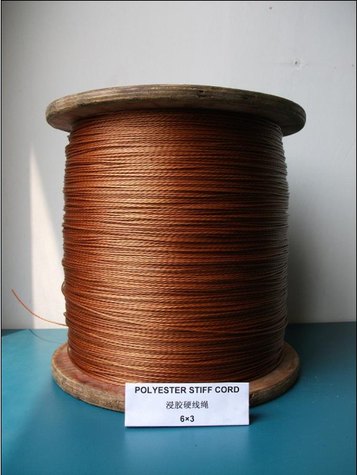 polyester stiff cord 1100detx/6*3