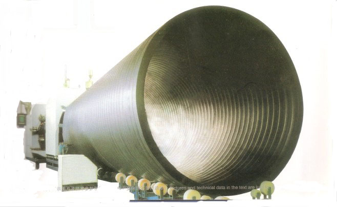 Wall Wound Pipe Extrusion Line