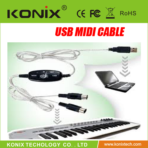 USB Midi Cable ,Midi linking cable