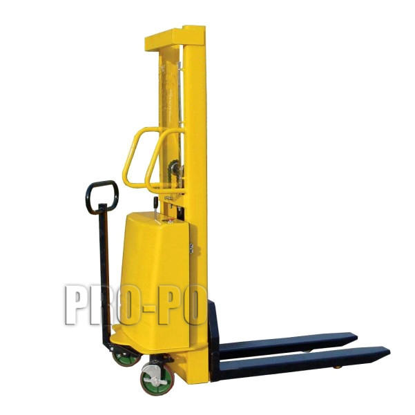 Semi electric pallet stacker