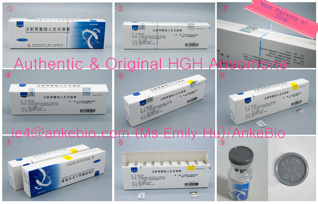 Original HGH Ansomone Injection (New Packing of 2016)
