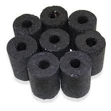 COCONUT SHELL CHARCOAL BRIQUETTES SIZE