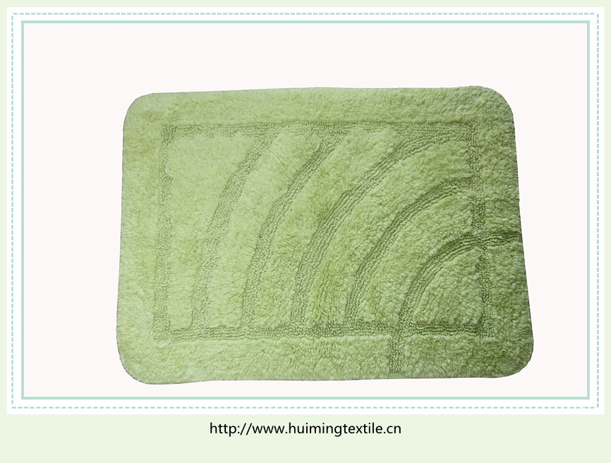 SIGNED STRIPE BATH MAT,hotel door mat