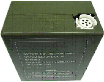 Military battery Model: BA-5590/U