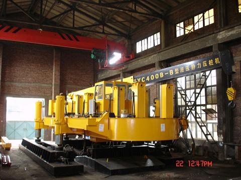 ZYC series hydraulic static pile driver