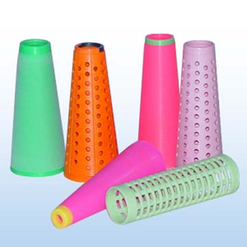 Plastic Dyeing Yarn Bobbin