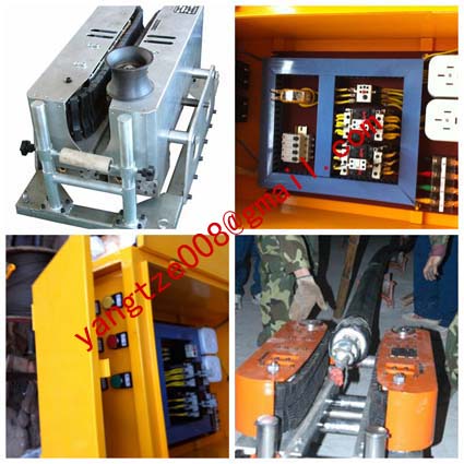 Cable laying machines,cable pusher