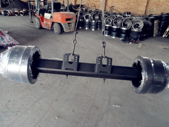 American type out–board axle 13ton