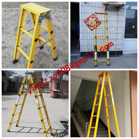 FRP Square Tube A-Shape insulated ladders