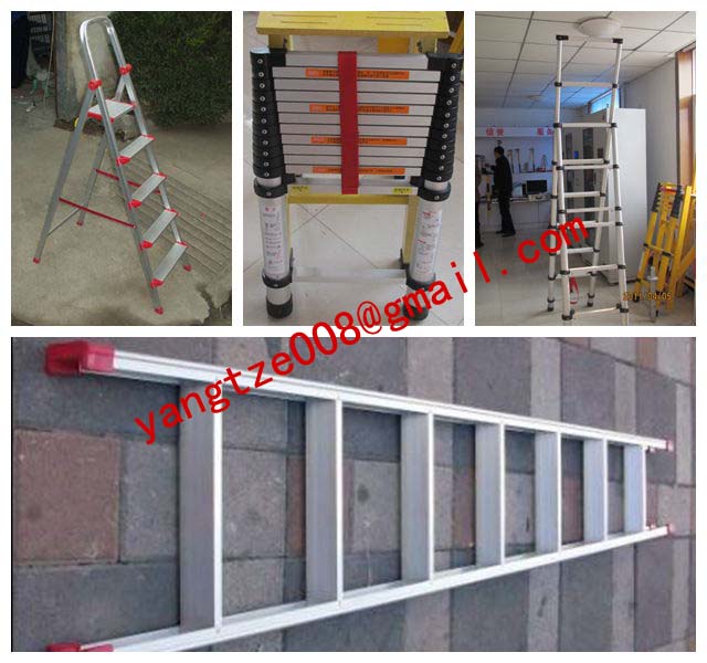Aluminium Telescopic and extension ladder