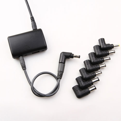 Mini Universal Laptop DC Adaptor in the car