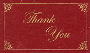 Thank You Greeting Cards