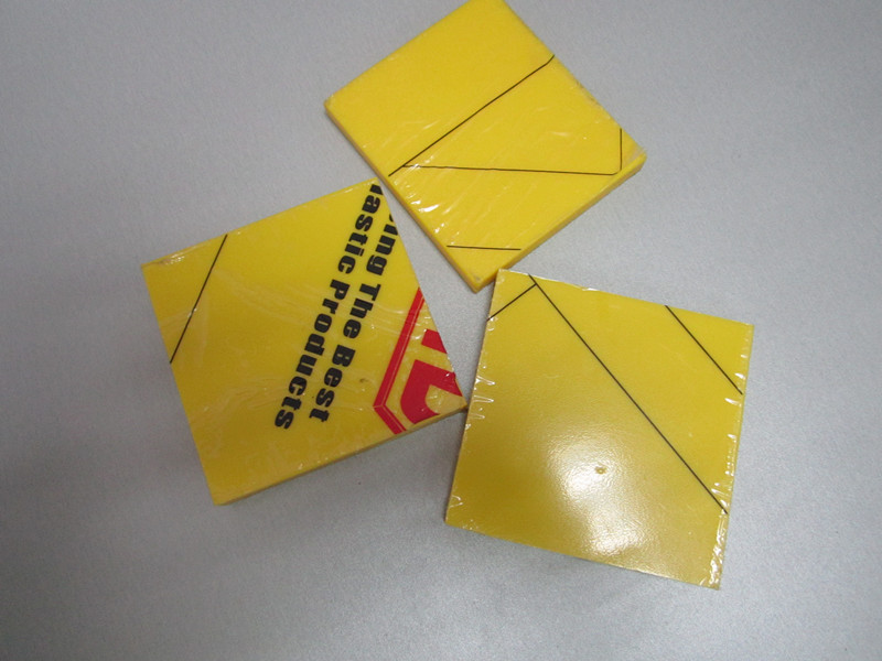 Engineering plastic yellow hdpe sheet