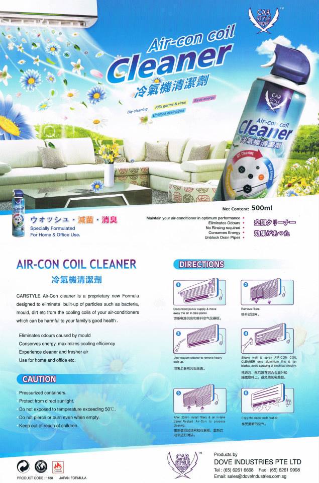 Carstyle Air Con Coil Cleaner 500ml