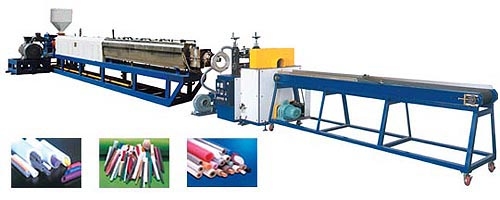 PE Physical Foamed Pipe/Stick Machine