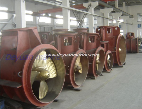 hydraulic driven tunnel thruster