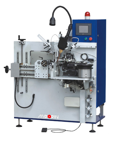 Automatic brazing machine for circular saw blade