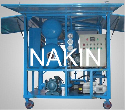 Vacuum Transformer Oil Filtration Machine