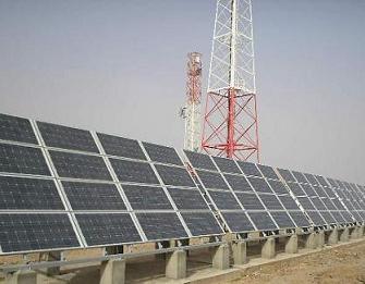 solar panel support