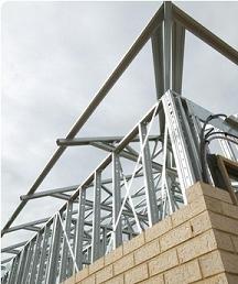 Steel roof truss