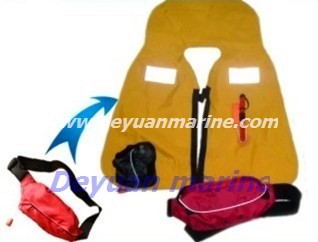 marine inflatable life jacket