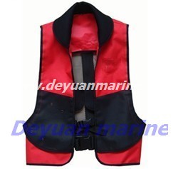 150N manual inflatable life vest