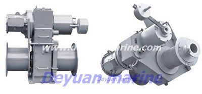 Electrical life boat winch