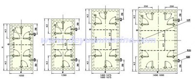 Marine Weathertight Steel Door