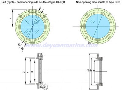 Marine Side Scuttles