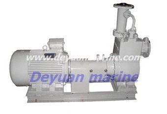 self-priming centrifugal oil pump
