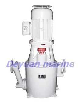 marine self-suction vertical crushing pump