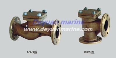 marine flanged bronze check valve