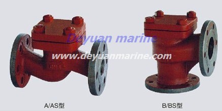 marine flange cast iron check valve