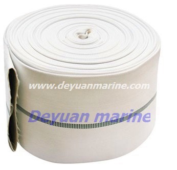 Single jacket rubber lining fire hose