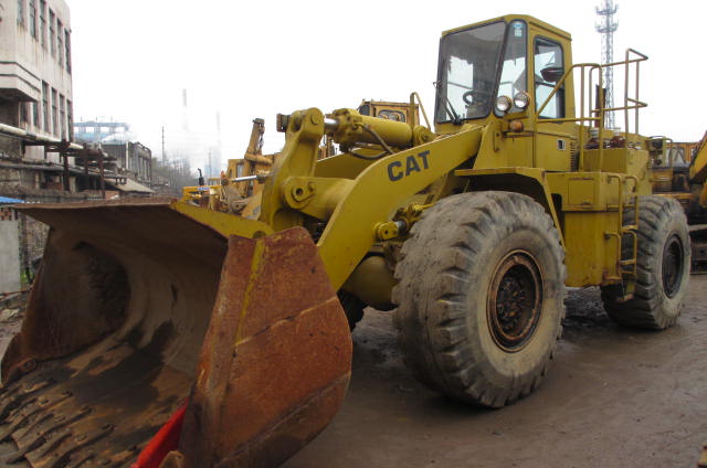 Used CAT 966E wheel loader