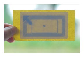13.56MHz HF sticker tag1