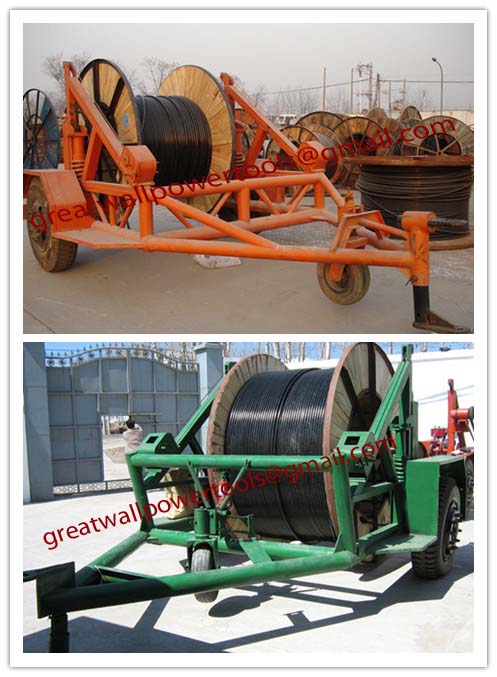 Cable reel carrier trailer,Cable Carrier