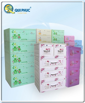 Plastic cabinet / Tu nhua / Qui Phuc
