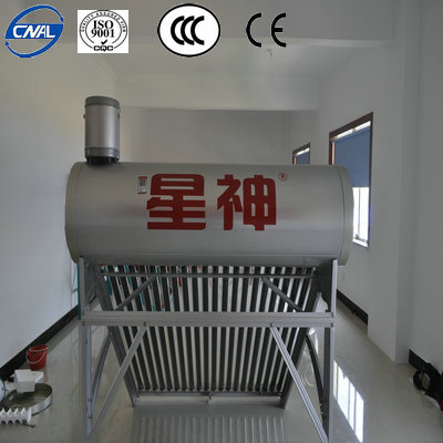 Compact Unpressurized Solar Water Heater