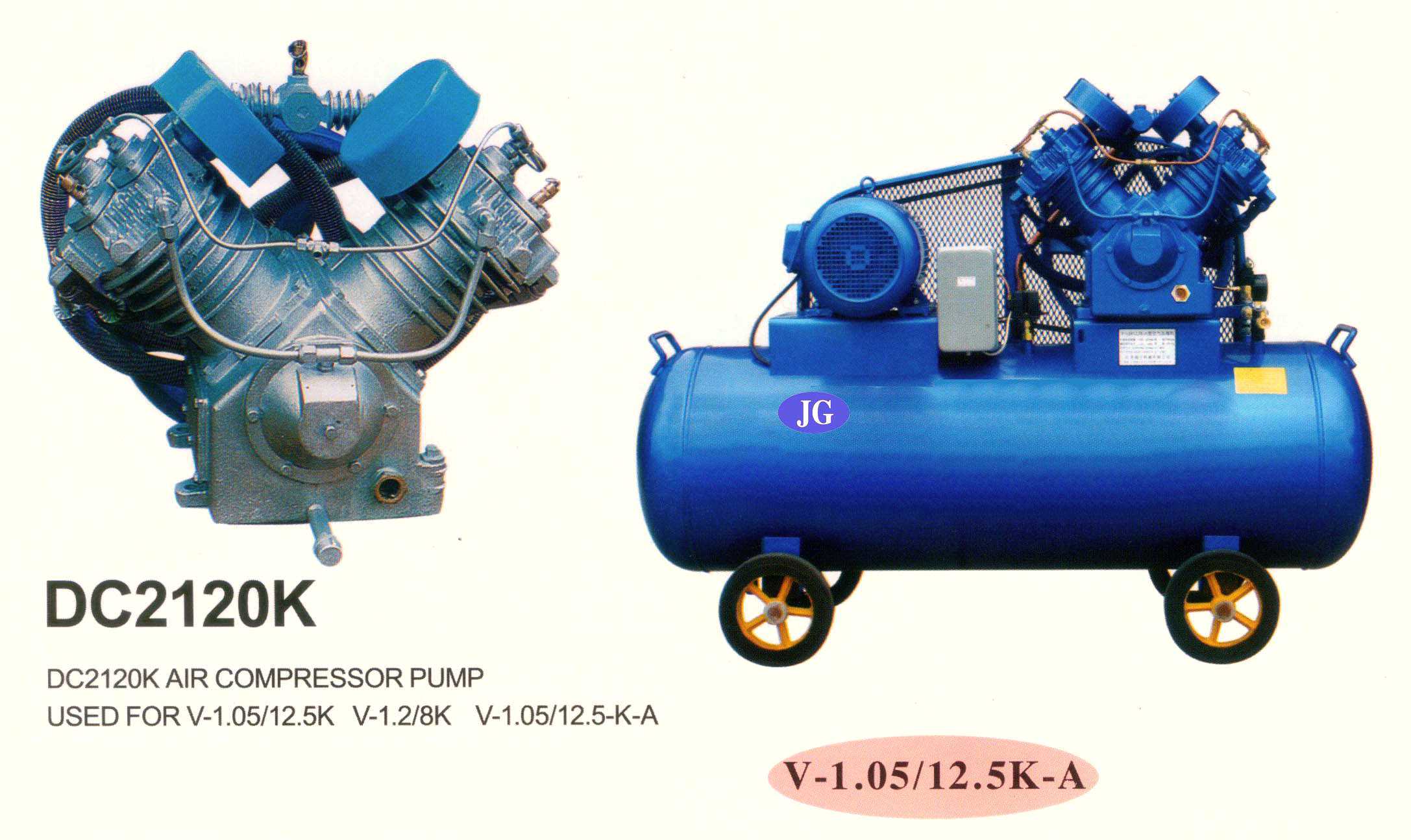 JG portable air compressor
