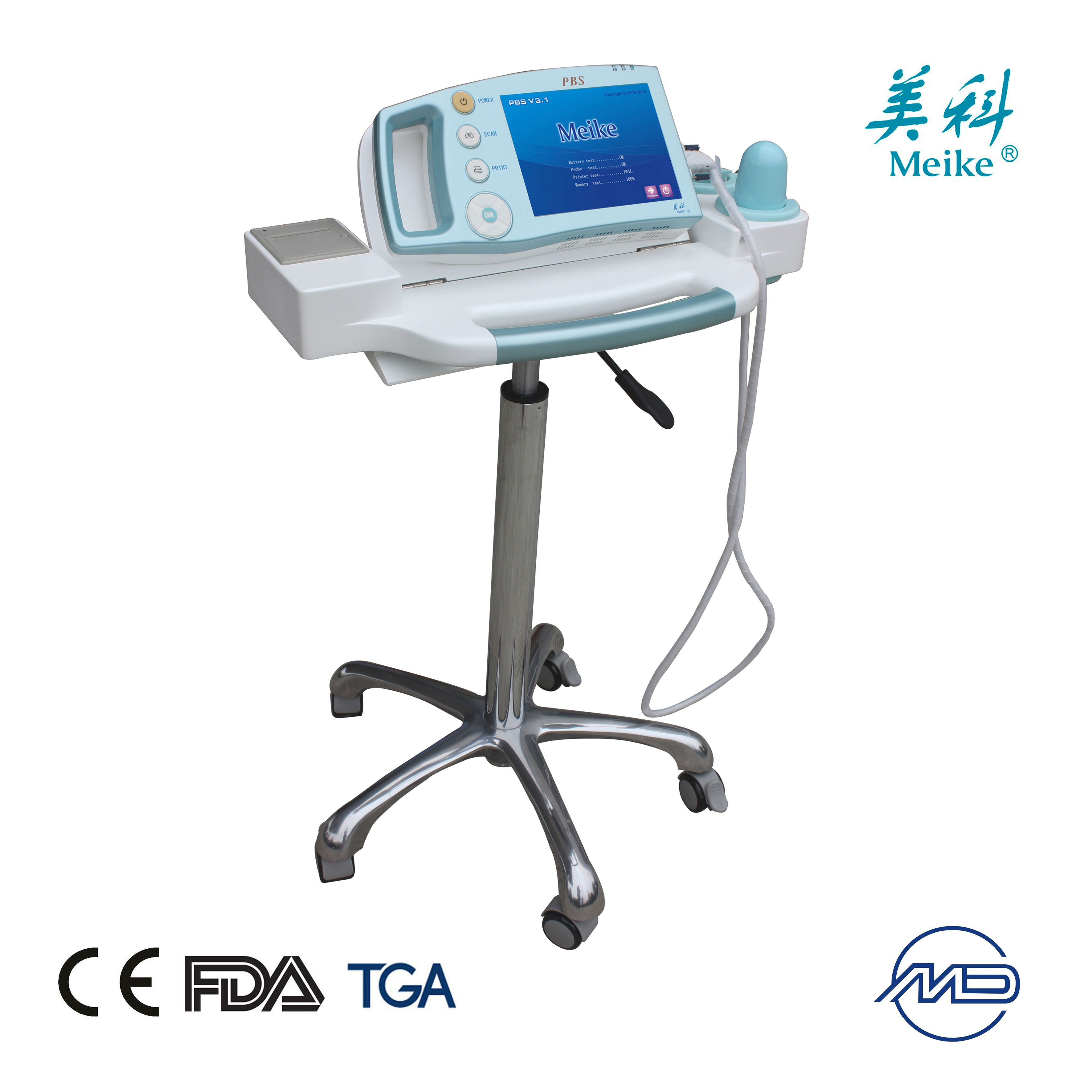 Bladder scanner-Look for agent