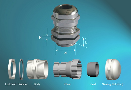 Brass Cable Glands (Metric-Standard Thread)