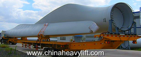 Windmill Transport – Blades/Nacelle/Tower Section