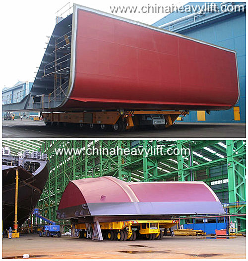 Shipyard Transporter – Ship Hull Carrier