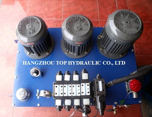 hydraulic pump station